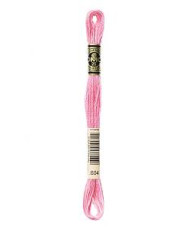 0604 floss DMC 604 Light Cranberry art.117