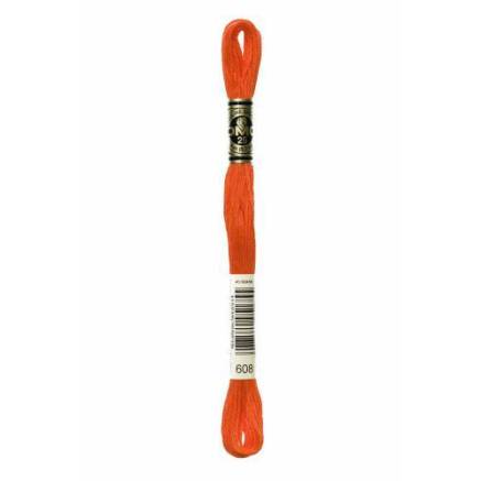 0608 муліне DMC 608 Bright Orange арт.117