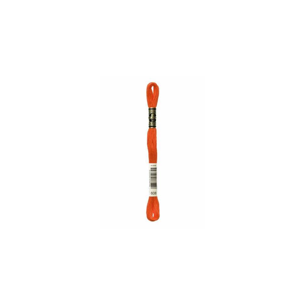 0608 мулине DMC 608 Bright Orange арт.117 0608 мулине DMC 608 Bright Orange арт.117