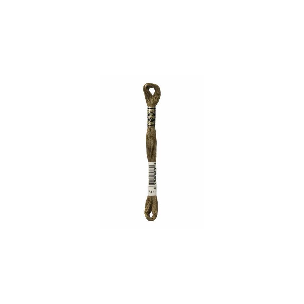 0611 floss DMC 611 Drab Brown art.117 0611 floss DMC 611 Drab Brown art.117