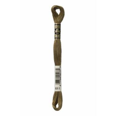 0611 floss DMC 611 Drab Brown art.117