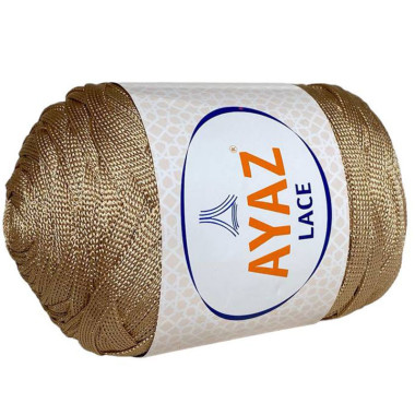 Пряжа ленточная Lace Ayaz песочный (1219)
