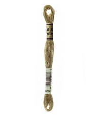 0612 floss DMC 612 Light Drab Brown art.117