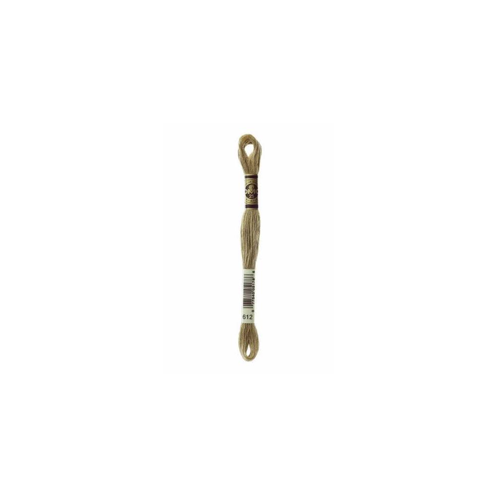 0612 floss DMC 612 Light Drab Brown art.117 0612 floss DMC 612 Light Drab Brown art.117