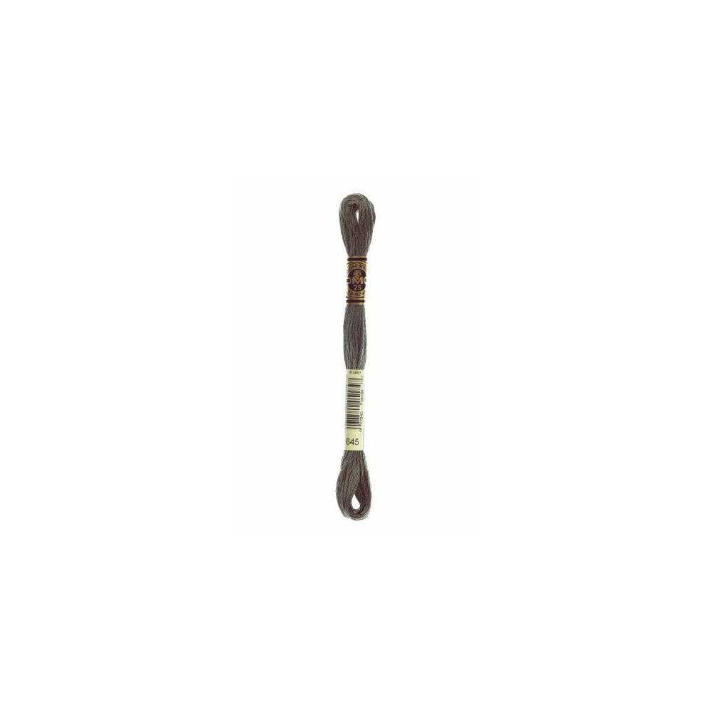 0645 floss DMC 645 Very Dark Beaver Grey art.117 0645 floss DMC 645 Very Dark Beaver Grey art.117