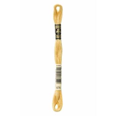 0676 мулине DMC 676 Light Old Gold арт.117