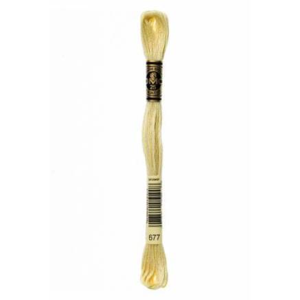 0677 floss DMC 677 Very Light Old Gold art.117