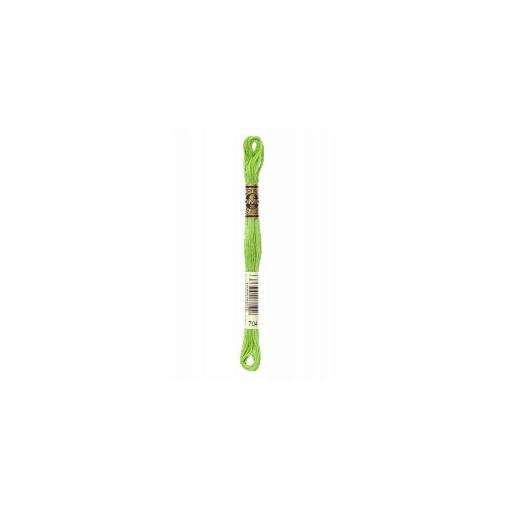 0704 муліне DMC 704 Bright Chartreuse арт.117 0704 муліне DMC 704 Bright Chartreuse арт.117