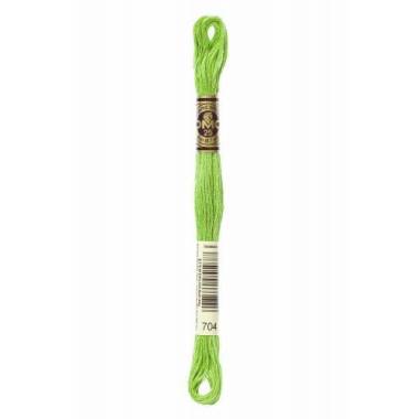 0704 floss DMC 704 Bright Chartreuse art.117