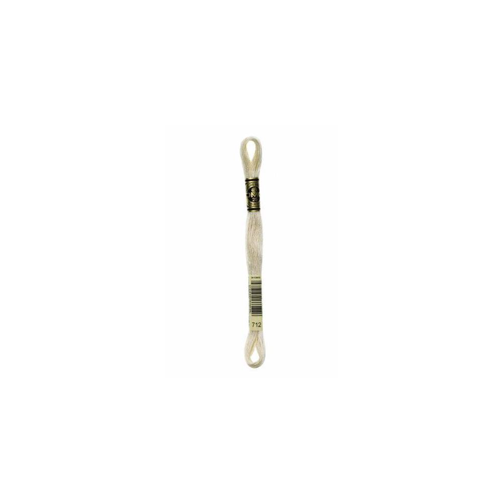 0712 floss DMC 712 Cream art.117 0712 floss DMC 712 Cream art.117
