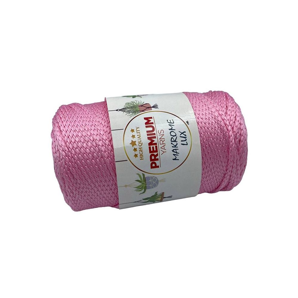 Поліпропіленовий шнур Macrame Lux, рожевий (816) Поліпропіленовий шнур Macrame Lux, рожевий (816)