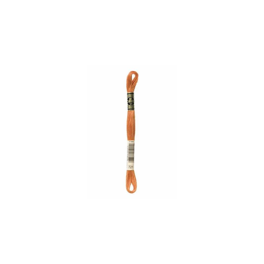 0721 мулине DMC 721 Medium Orange Spice арт.117 0721 мулине DMC 721 Medium Orange Spice арт.117