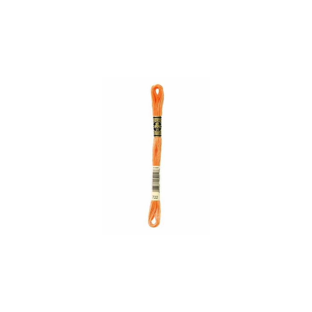0722 floss DMC 722 Light Orange Spice art.117 0722 floss DMC 722 Light Orange Spice art.117