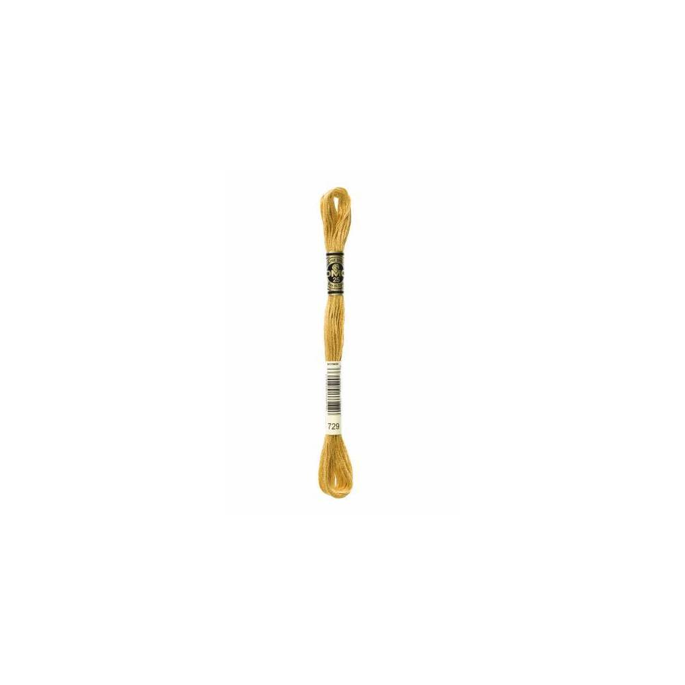0729 мулине DMC 729 Medium Old Gold арт.117 0729 мулине DMC 729 Medium Old Gold арт.117
