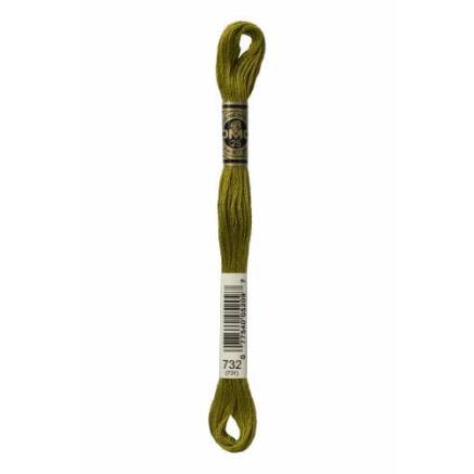 0732 муліне DMC 732 Olive Green арт.117