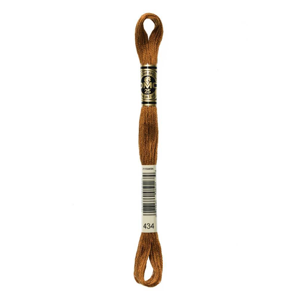 0434 floss DMC 434 Light Brown art.117