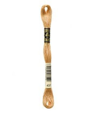 0437 floss DMC 437 Light Tan art.117
