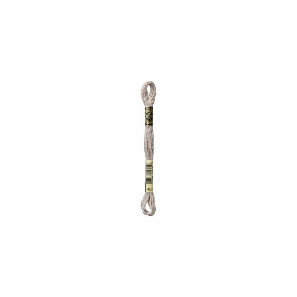 0453 floss DMC 453 Light Shell Grey art.117 0453 floss DMC 453 Light Shell Grey art.117