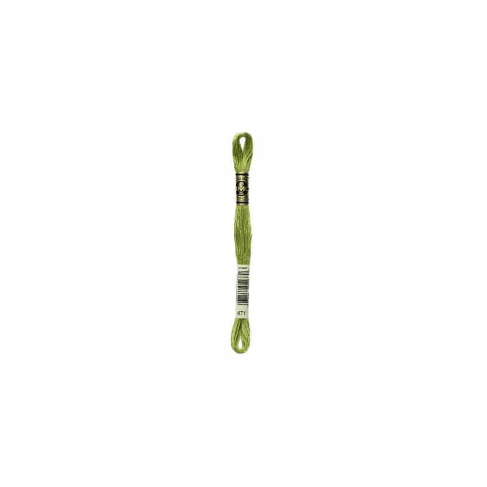 0471 мулине DMC 471 Very Light Avocado Green арт.117 0471 мулине DMC 471 Very Light Avocado Green арт.117