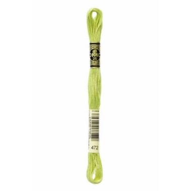 0472 floss DMC 472 Ultra Light Avocado Green art.117