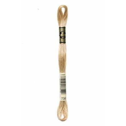 0738 муліне DMC 738 Very Light Tan арт.117