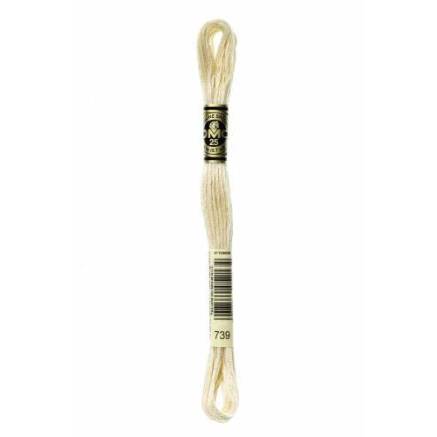 0739 floss DMC 739 Ultra Very Light Tan art.117