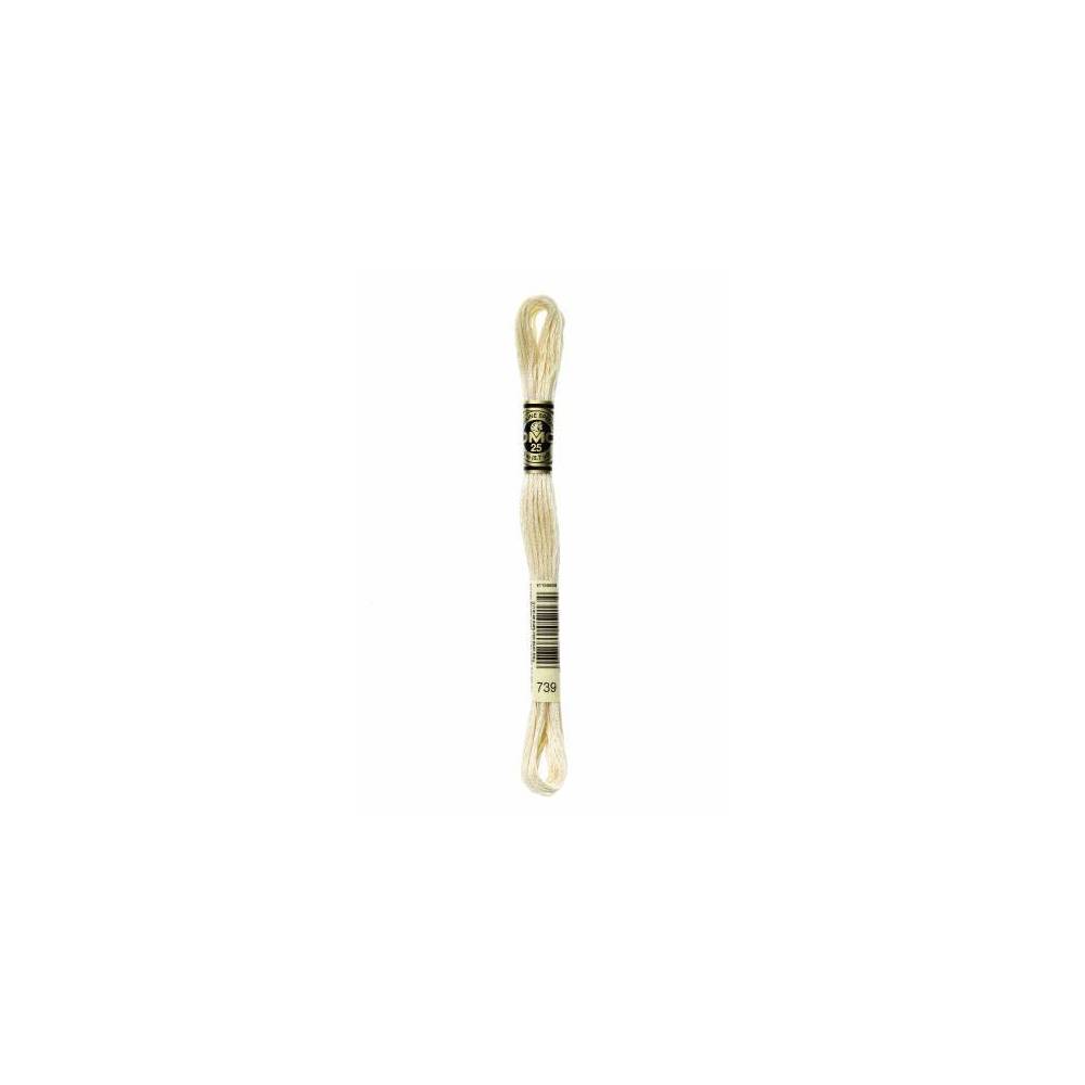 0739 floss DMC 739 Ultra Very Light Tan art.117 0739 floss DMC 739 Ultra Very Light Tan art.117