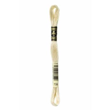 0739 floss DMC 739 Ultra Very Light Tan art.117