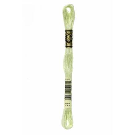 0772 floss DMC 772 Very Light Yellow Green art.117