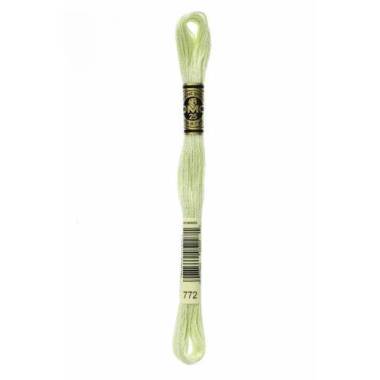 0772 мулине DMC 772 Very Light Yellow Green арт.117