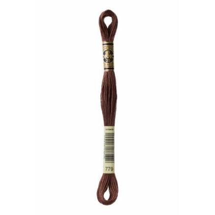 0779 floss DMC 779 Dark Cocoa art.117