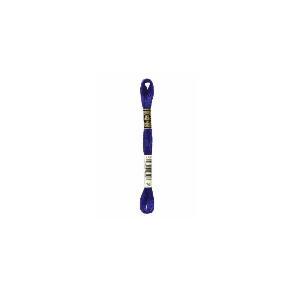 0791 муліне DMC 791 Very Dark Cornflower Blue арт.117
