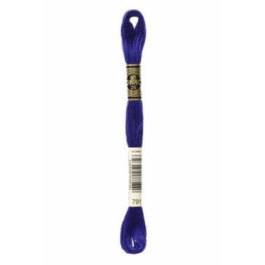 0791 муліне DMC 791 Very Dark Cornflower Blue арт.117