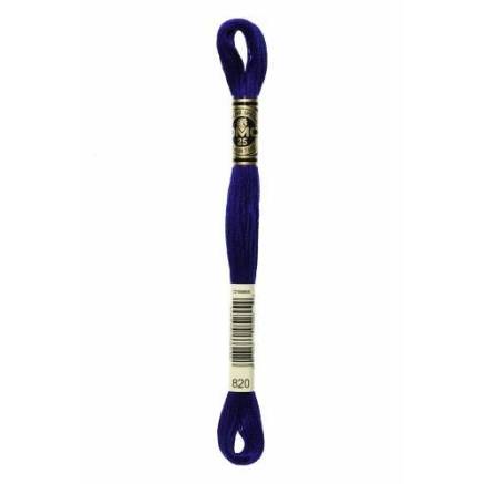 0820 муліне DMC 820 Very Dark Royal Blue арт.117