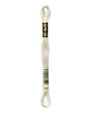 0822 floss DMC 822 Light Beige Grey art.117