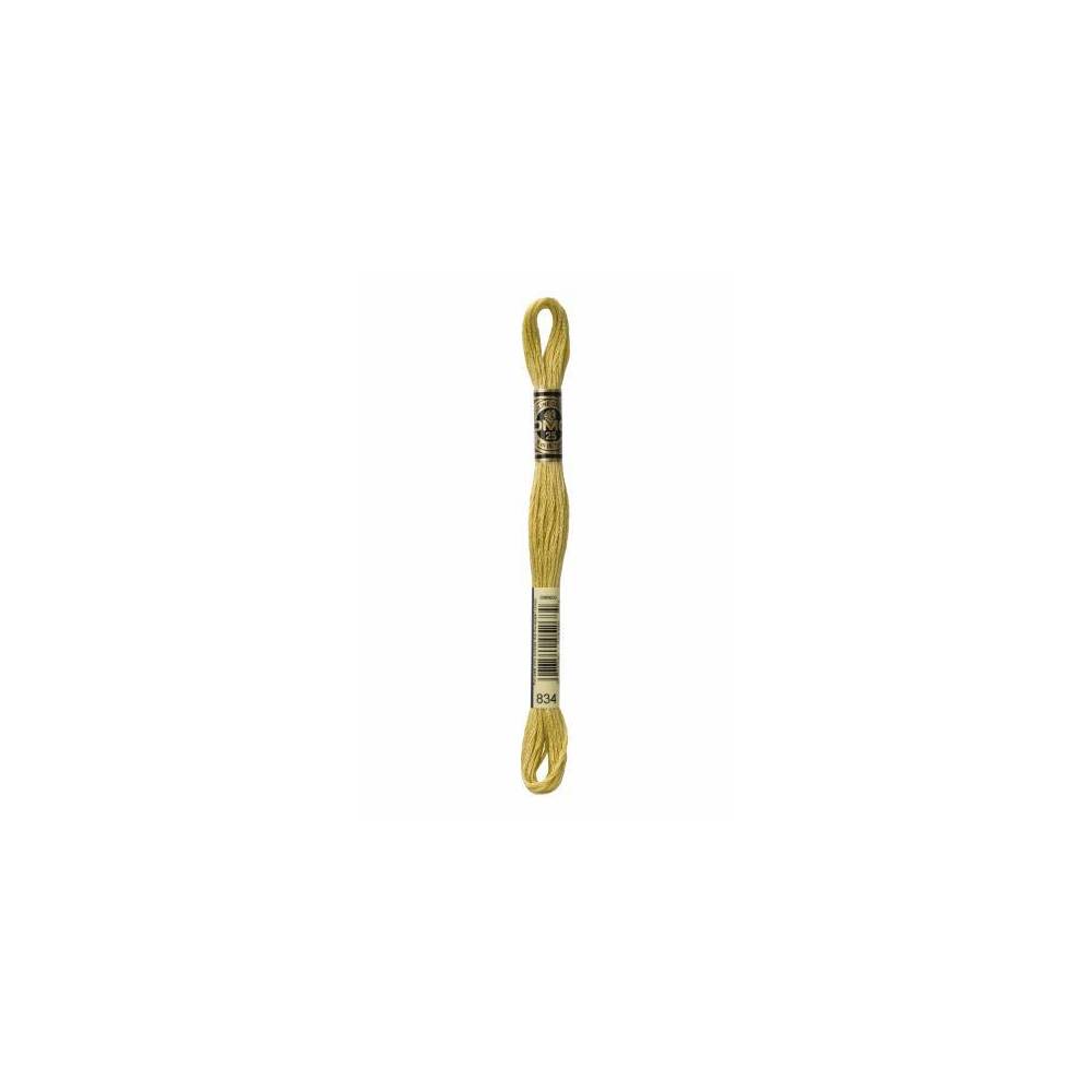 0834 мулине DMC 834 Very Light Golden Olive арт.117 0834 мулине DMC 834 Very Light Golden Olive арт.117