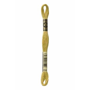 0834 мулине DMC 834 Very Light Golden Olive арт.117