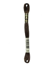 0838 floss DMC 838 Very Dark Beige Brown art.117