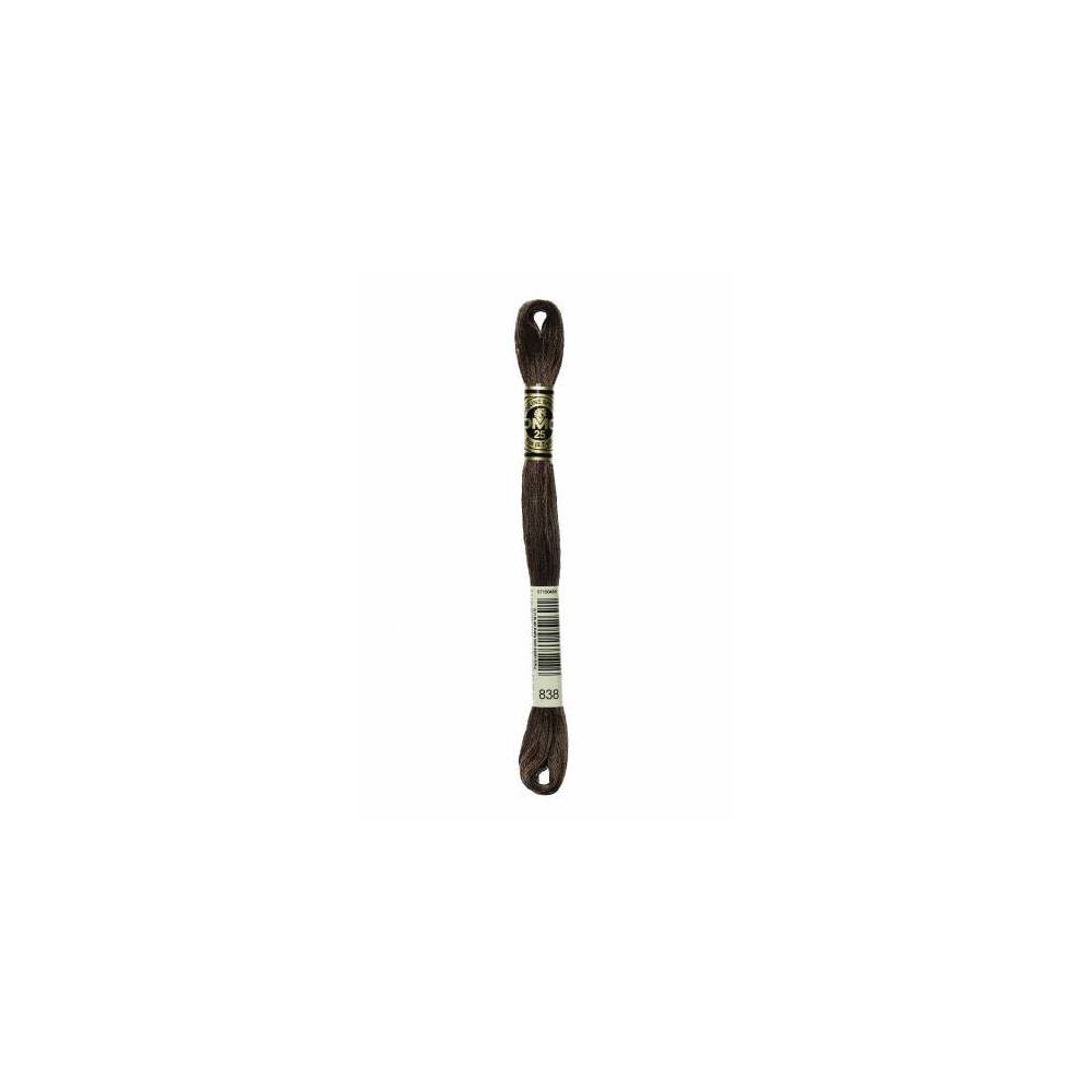 0838 мулине DMC 838 Very Dark Beige Brown арт.117 0838 мулине DMC 838 Very Dark Beige Brown арт.117