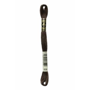 0838 мулине DMC 838 Very Dark Beige Brown арт.117
