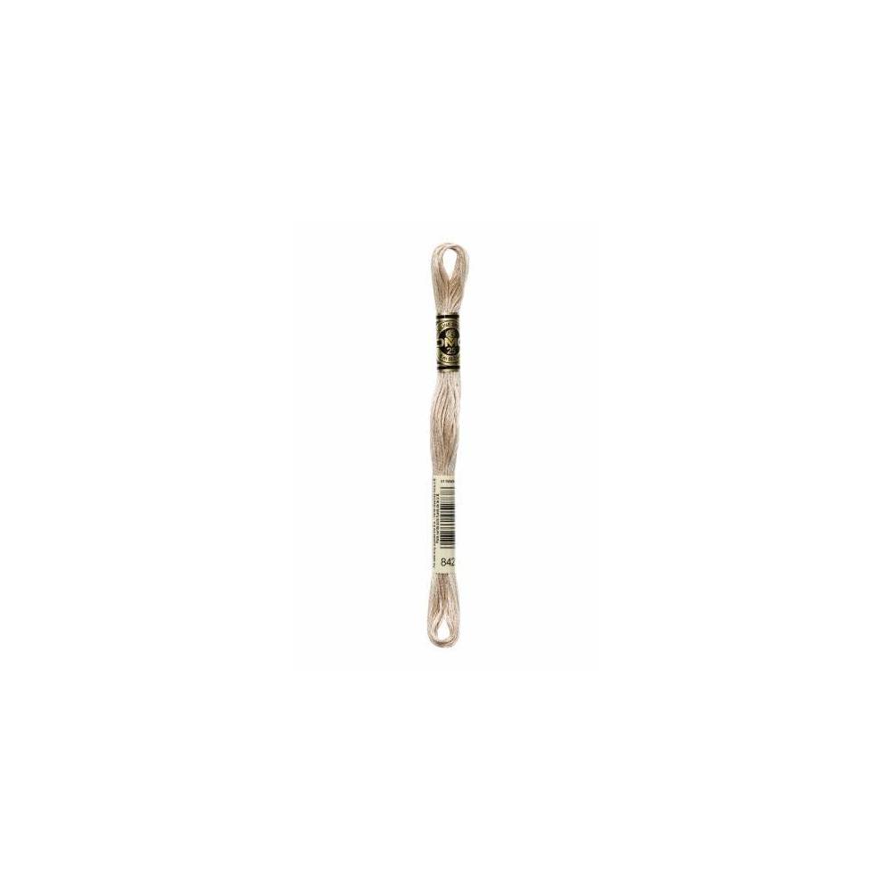 0842 floss DMC 842 Very Light Beige Brown art.117 0842 floss DMC 842 Very Light Beige Brown art.117