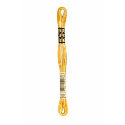 0090 floss DMC 90 Variegated Yellow art.117
