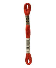 0900 floss DMC 900 Dark Burnt Orange art.117