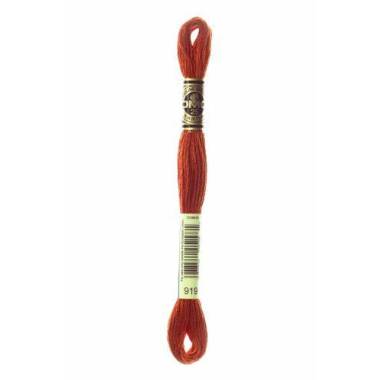 0919 floss DMC 919 Red Copper art.117