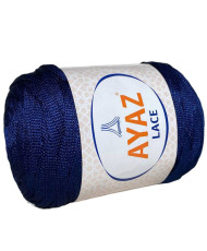 Ribbon yarn Lace Ayaz dark blue (1148)
