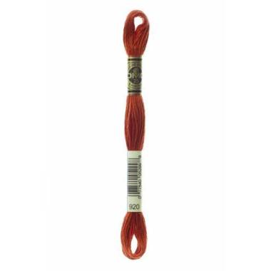 0920 floss DMC 920 Medium Copper art.117