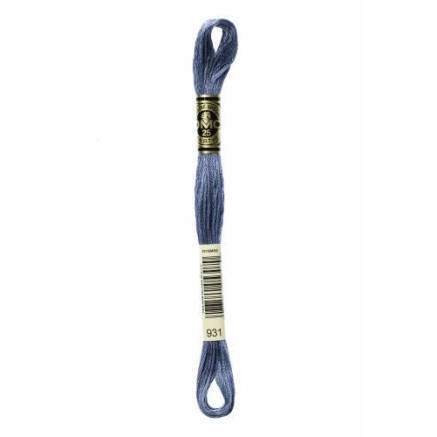 0931 муліне DMC 931 Medium Antique Blue арт.117