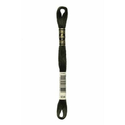 0934 муліне DMC 934 Black Avocado Green арт.117
