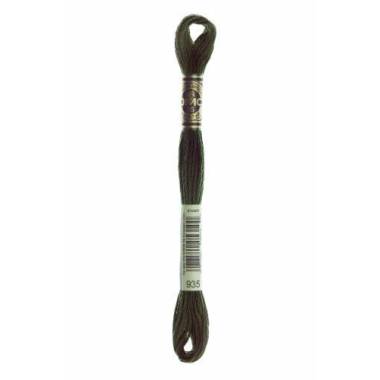 0935 floss DMC 935 Dark Avocado Green art.117