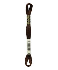 0938 floss DMC 938 Ultra Dark Coffee Brown art.117